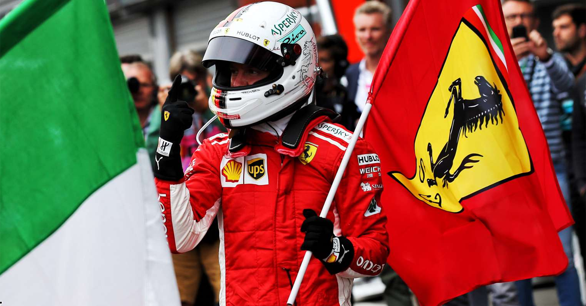 Five years of passion with Ferrari, which I do not regret' - Sebastian  Vettel